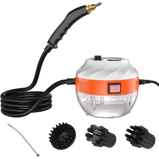 Nettoyeur Vapeur 2000W - 5 Bars, 2L, 160°C - Puissant Et écologique Pour Sols, Cuisine, Salle De Bain