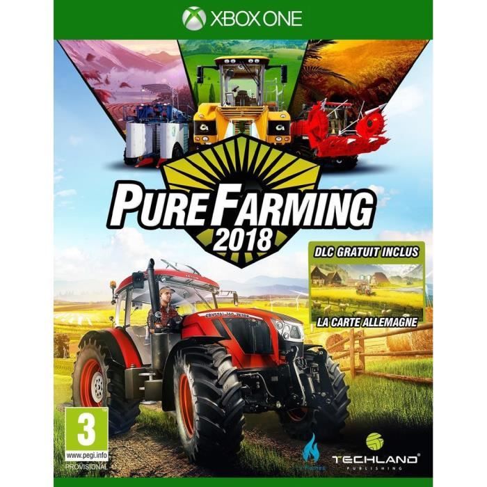 Pure Farming 2018 Day 1 Edition Jeu Xbox One
