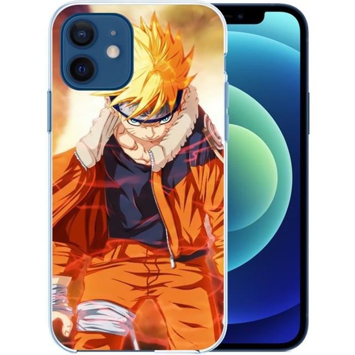 Coque pour iPhone 12 - Naruto Rage. Accessoire telephone