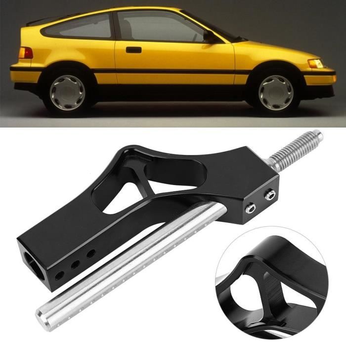 Levier de prolongateur de vitesse, levier de levier de vitesses réglable en aluminium pour voiture à rallonge de bouton de
