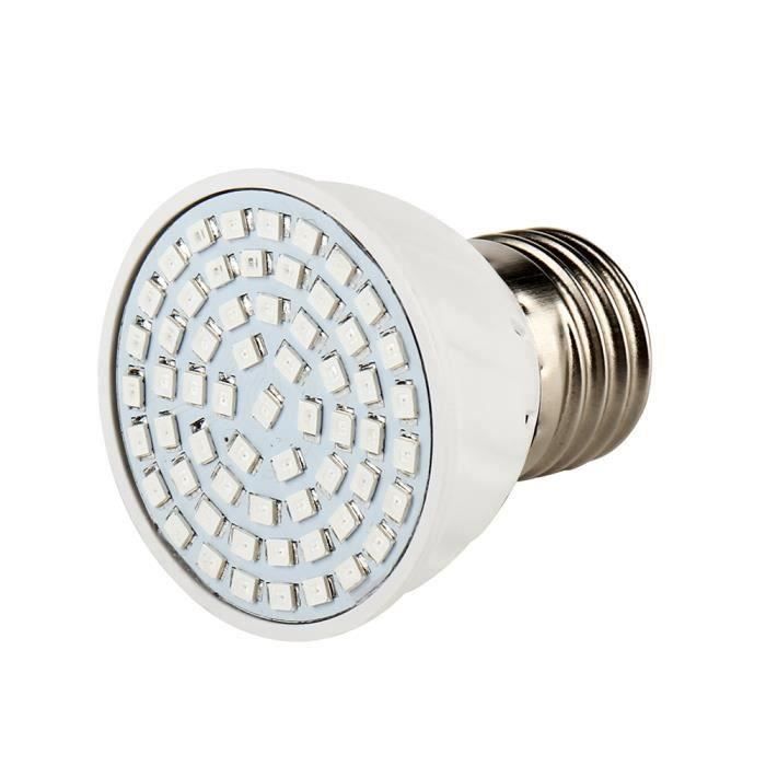 3W E27 Ampoule 60 Leds Lampe Plante Croissance Floraison Eclairage horticole Intérieur culture 204LM AC220V