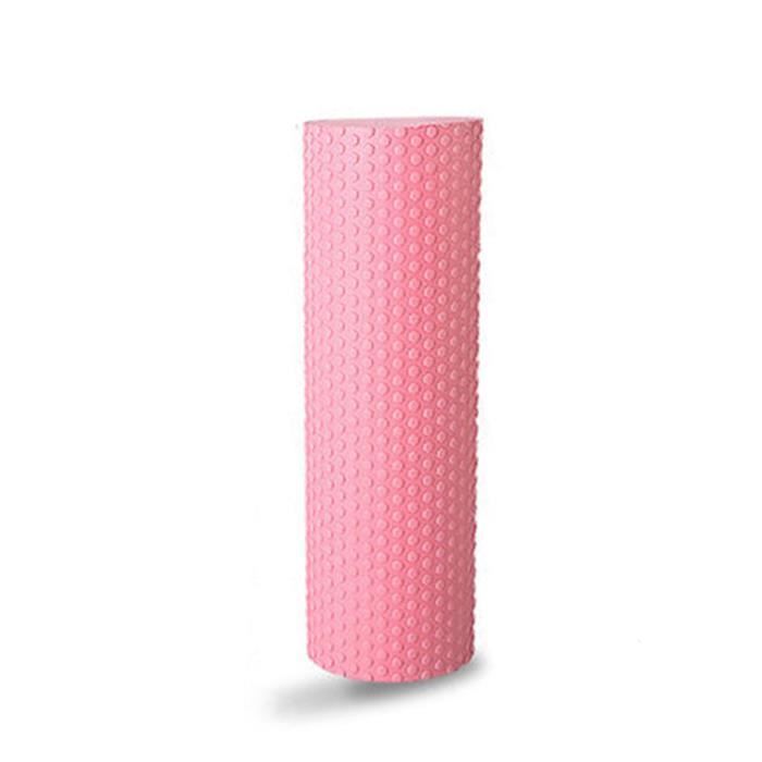AVANC Rouleau de Massage en Mousse EVA Sport Fitness solide ROSE