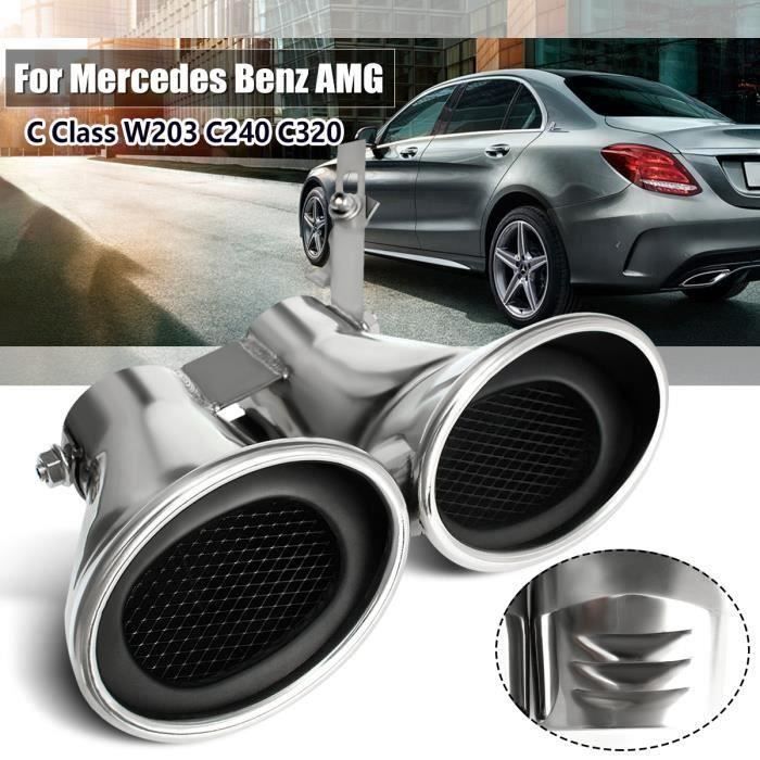 Embout Pot d 'échappement Muffer Pour Mercedes-Benz AMG C Class W203 C240 C320