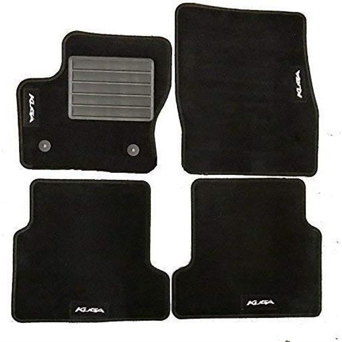 Jeu de 4 tapis moquette pour FORD KUGA 2013>2016