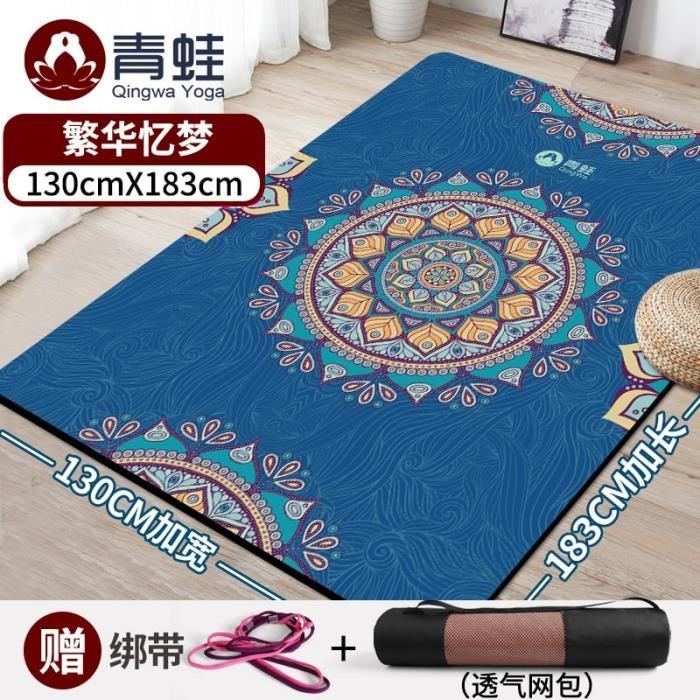 Tapis de sol,Tapis de yoga double épais TPE, tapis de danse féminin antidérapant élargi et allongé pour enfants - Type 17