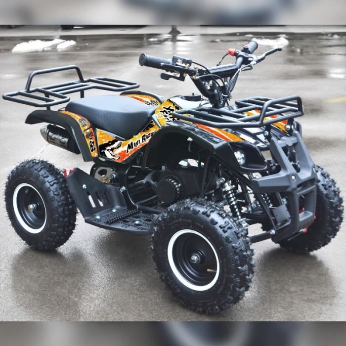 Pocket Quad Mini Bazou Noir - Orange - sans montage et mise en route