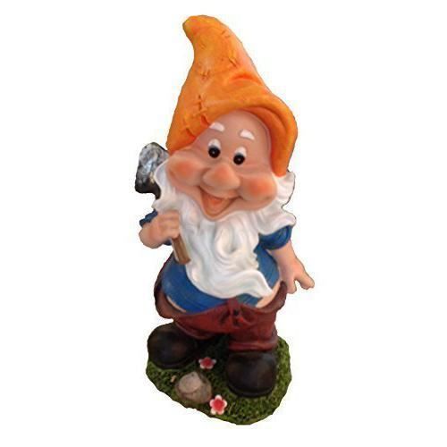 GMMH 27328 Nain de Jardin avec Pelle 7 Nains Collection, Hauteur 35 cm - 4250888308996