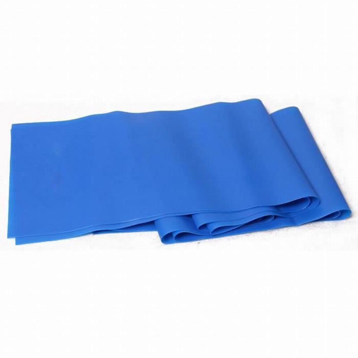 Bandes de Résistance Bande Élastique Fitness Équipement d'Exercices pour Musculation Étirements Bandes D'exercice Bleu 2m 20lb