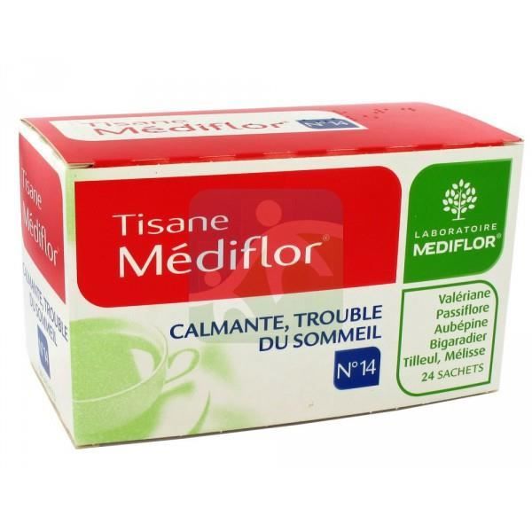 MEDIFLOR Tisanes MEDIFLOR n°14 troubles du sommeil - 24 sachets