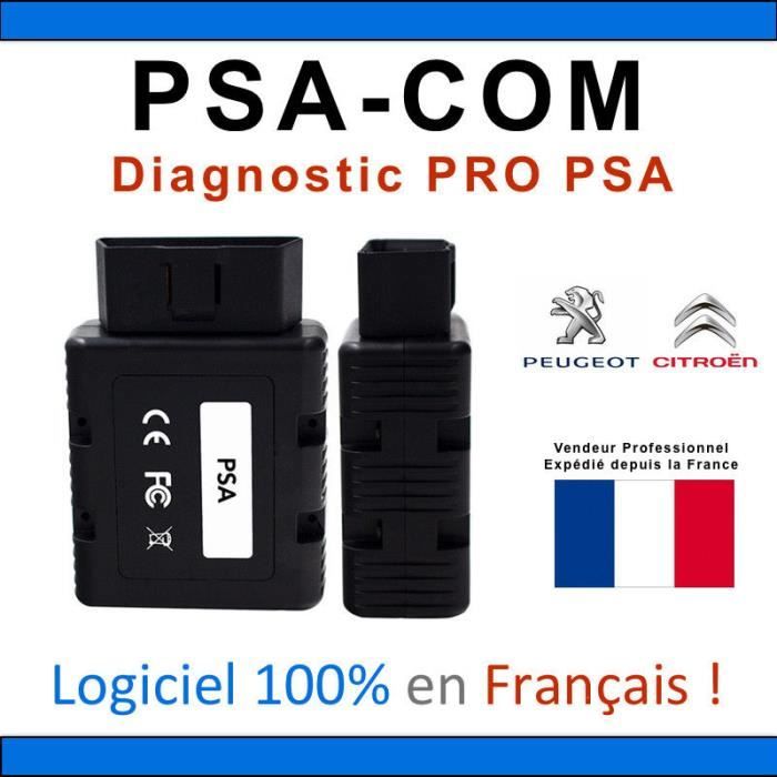 Valise PSA COM - Peugeot & Citroën - Diagnostic PRO - DIAGBOX LEXIA PP2000