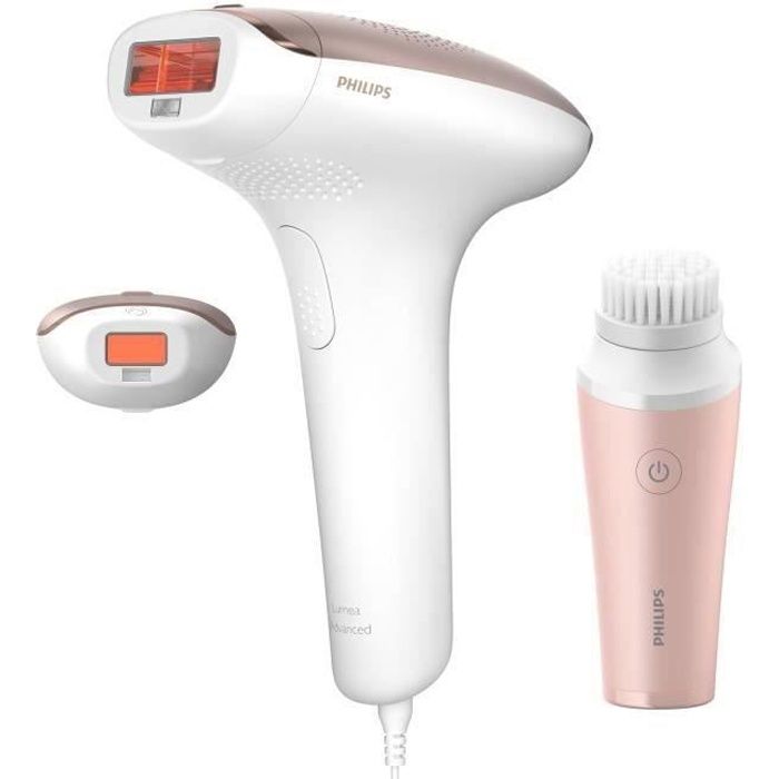 Philips Lumea Advanced Épilateur à lumière pulsée BRI922-00, Rose, Blanc, Lumière pulsée, 15 min, 2,5 min, 4 min, 2 min