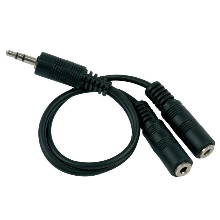 TNB doubleur jack stéréo 3.5 m /2 x 3.5 f 20cm