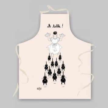 TABLIER DE CUISINE LES CHATS PAR DUBOUT A TABLE…