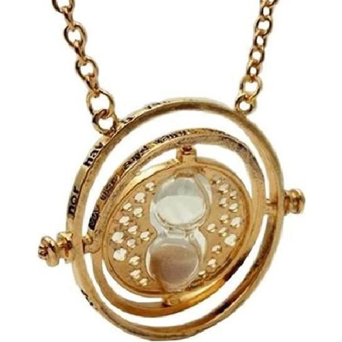 collier Harry Potter sablier retourneur de temps