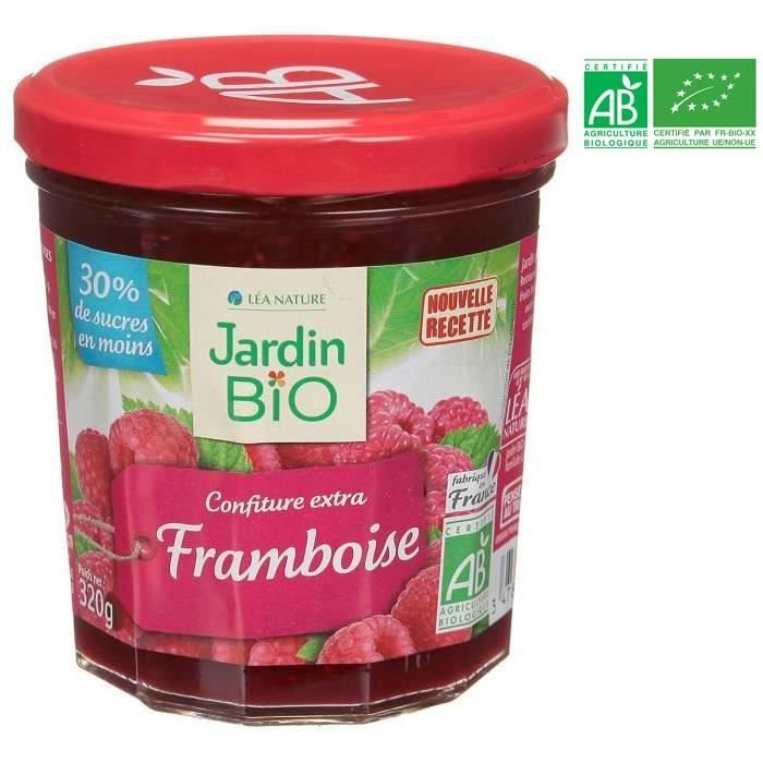 JARDIN BIO Confiture de framboise - 320g