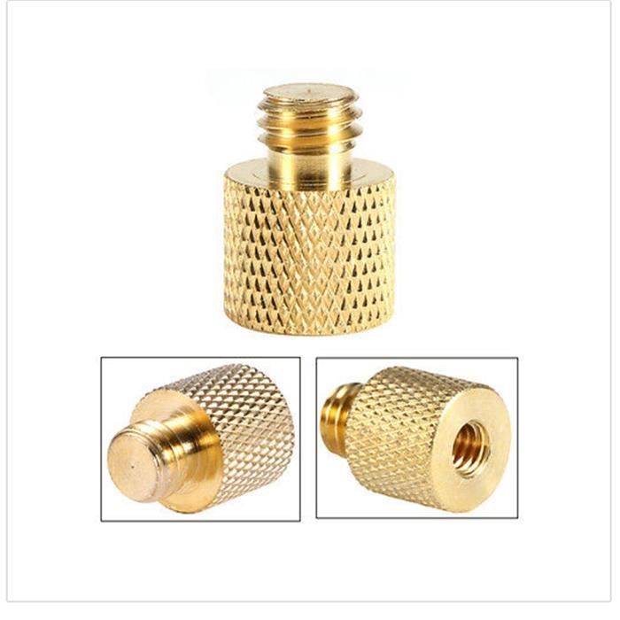 3/8- Mâle à 1/4- Femelle Adaptateur de Trépied Vis en Laiton Stand pour Appareil Photo