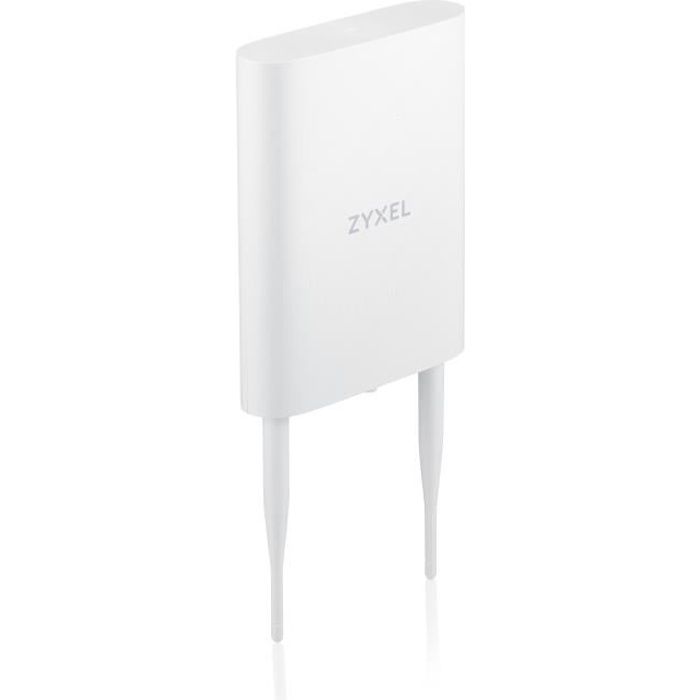 Zyxel Point d'accès extérieur WiFi6 AX1800 (802.11ax Double Bande), WiFi, Smart Mesh, classé IP55 et MU-MIMO, PoE [NWA55AXE]
