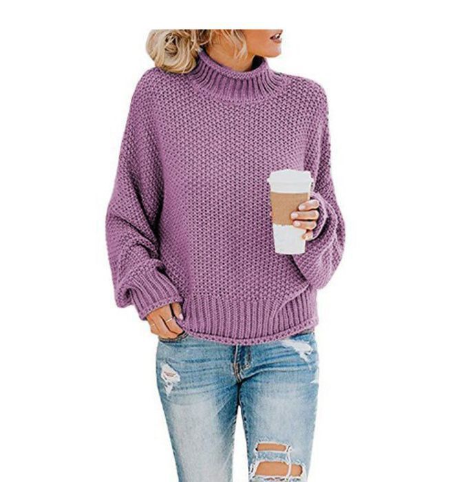 Pull Col Roulé Pour Femme Zeagoo 2025 Automne Hiver Haiti