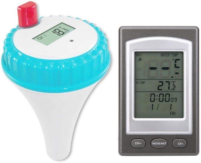 Thermomètre Piscine Connecté Sans Fil | Étanche IP67, écran LCD, Portée 60m, Pour Aquariums, Spas, étangs - 10