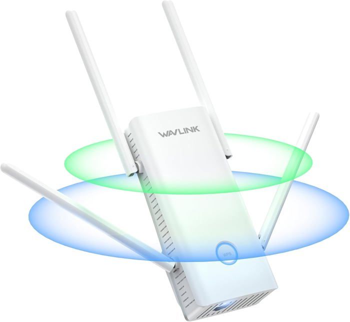 Ax3000 Double Bande Wi-Fi 6 Range Extender Amplificateur Wifi Extender Répéteur Wifi Avec Port Gigabit 4 Antennes 5 Dbi Pren