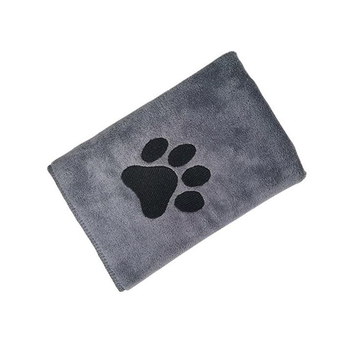 Serviette pour chien Serviette en microfibre à séchage rapide pour animaux de compagnie super absorbante (1 pièce) adaptée au