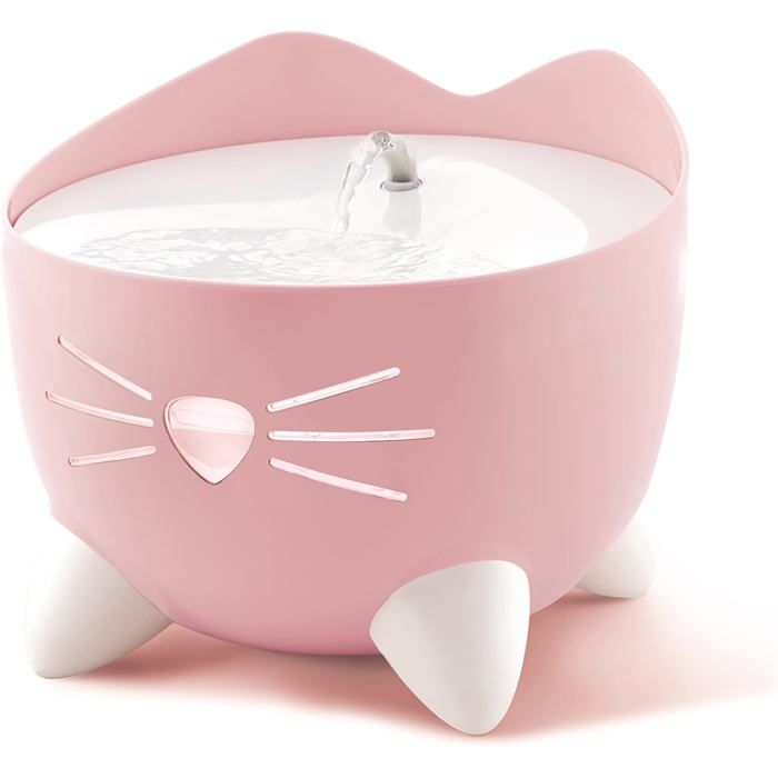 Comparer les prix de FLEUVE - Fontaine a eau pour chat - Pixi Fontaine 25L Rose Pour Chat