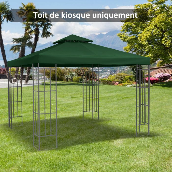 Toile Pour Tonnelle 3x3 Impermeable