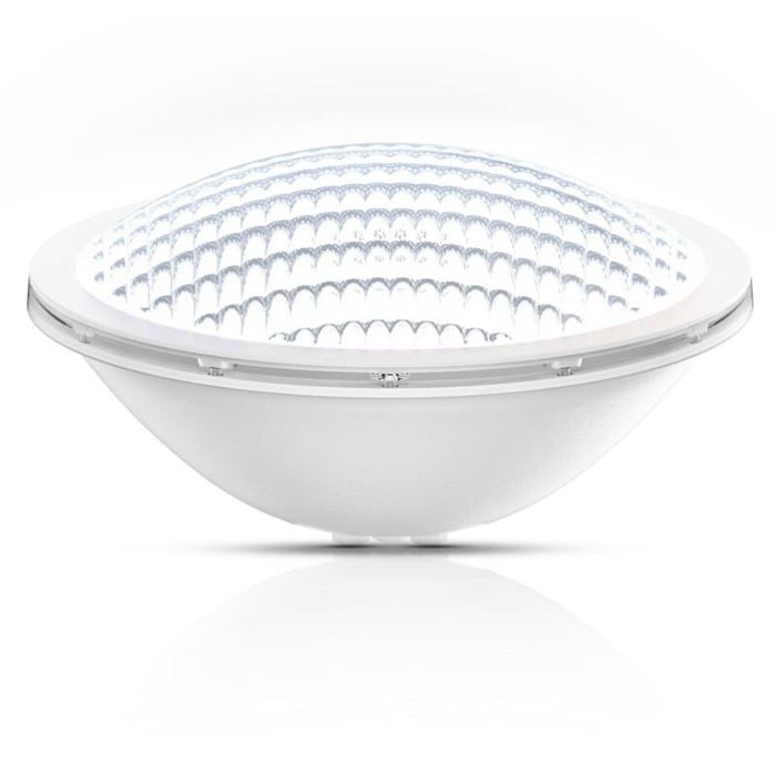 Lampe Piscine PAR56 18W Spot Piscine Etanche IP68 LED de Piscine Submersible Lumière 12V DC/AC 6000K Blanc Froid