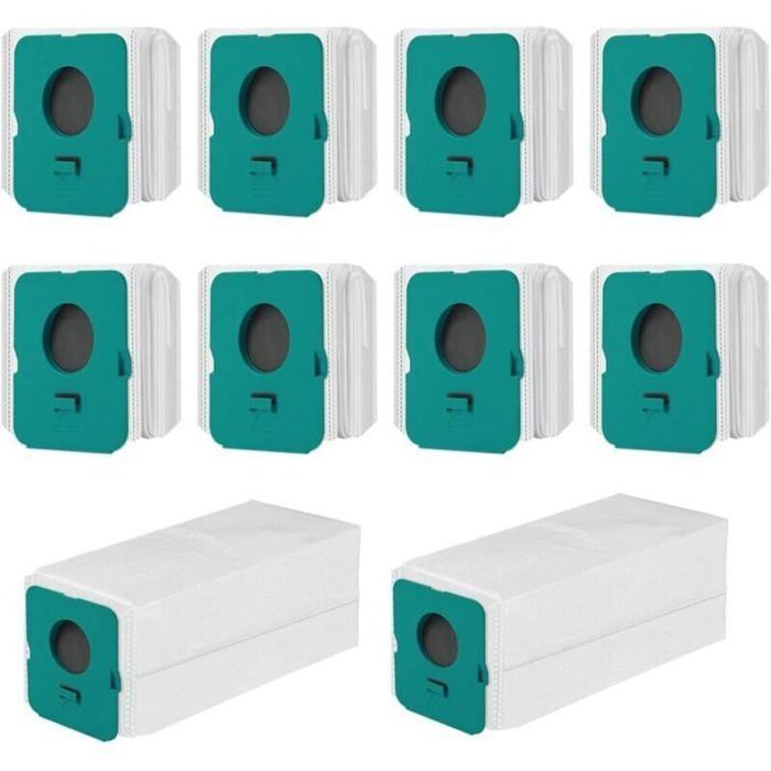 10 Pièces pour SAMSUNG BESPOKE VS20 Sacs à Poussière pour Aspirateur Kit pour Samsung Accessoires pour Aspirateurs Remplacement S