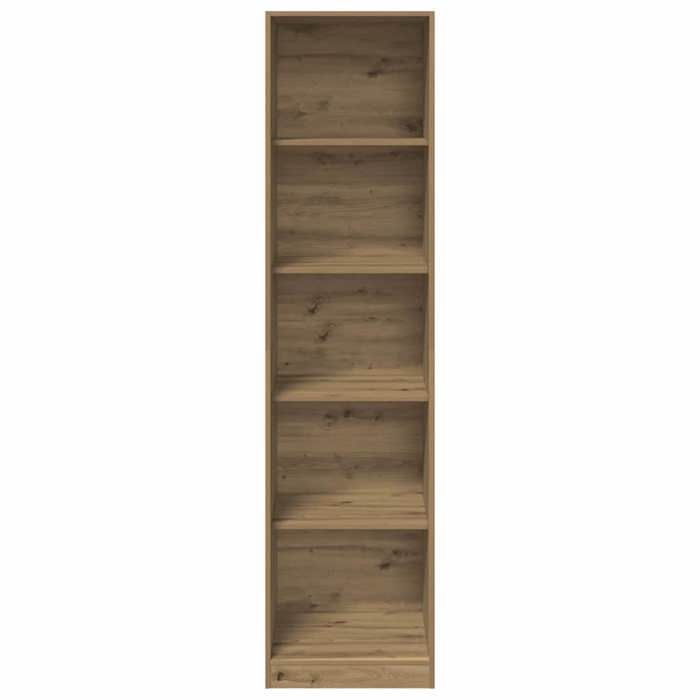 Moderne Garde-robe BURKE Armoire de chambre avec rangement chêne artisanal 50x50x200 cm bois dingénierie AA1941