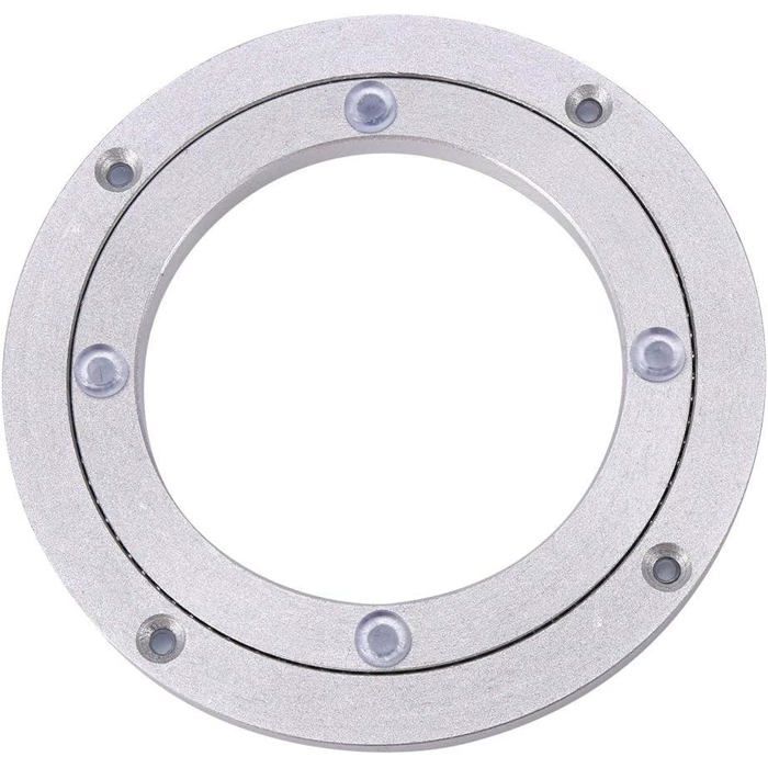 Zhjvihx Plateau tournant de peinture, support de travail rotatif pour pulvérisation, sculpture, décoration de gâteaux, avec cercle concentrique pour