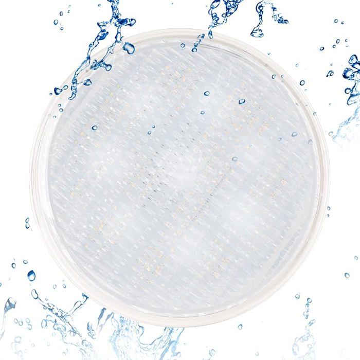 Lampes de piscine LED PAR56 - Éclairage sous-marin - Blanc froid - IP68 - Étanche - 20 W 12 V AC/DC - 20W#Blanc Froid BL PROJECTEUR