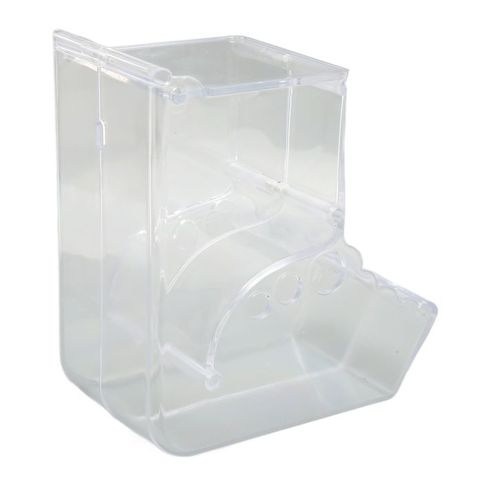 Mangeoire pour hamsters - SHIPENOPHY - Distributeur automatique - Acrylique transparent - Grande capacité - Anti-renversement