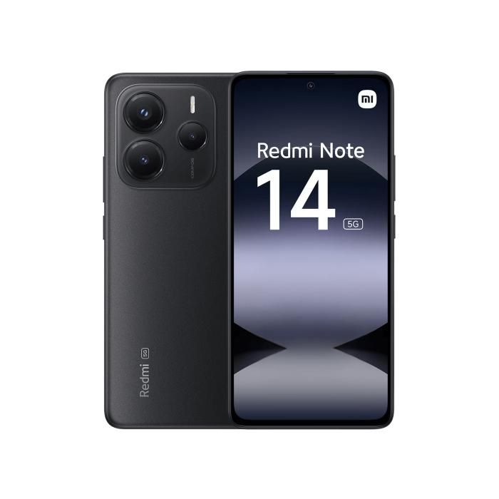 Xiaomi Redmi Note 14 5G 8GB-256GB Negro Medianoche (Midnight Black) Dual SIM