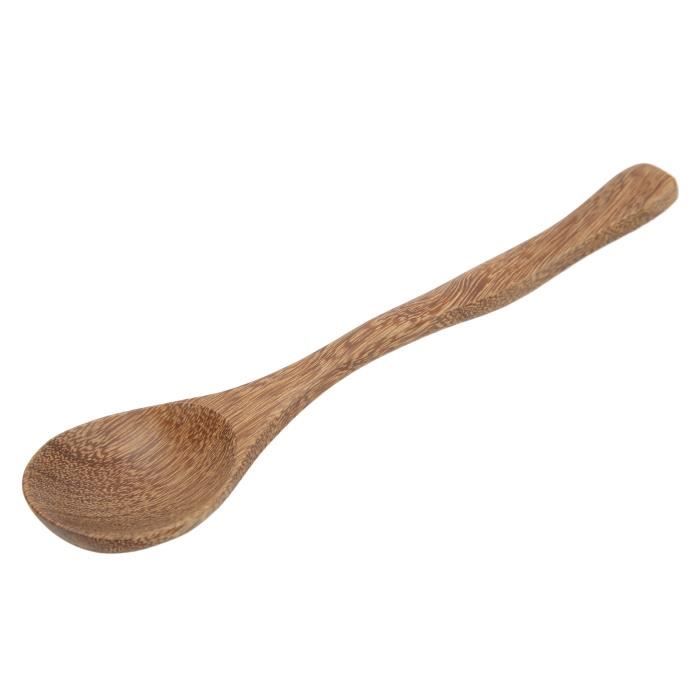3 Cuillères En Bois Longues Pour Café Et Thé - Idéales Pour Mélanger, Servir Confiture, Sels De Bain - Lot De 3 - 7