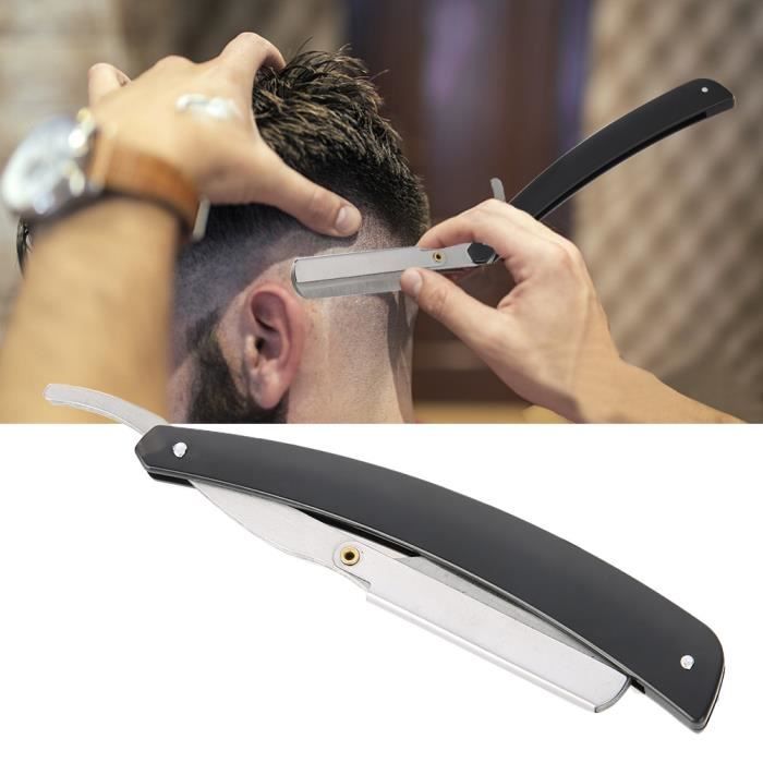 Salon En Acier De Rasoir De Carboon De Lame De Barbier Se Pliant
