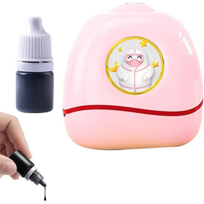 Tampon à Rouleau Mathématiques - Addition Et Soustraction, Réglable Jusqu’à 100, Encre Rechargeable