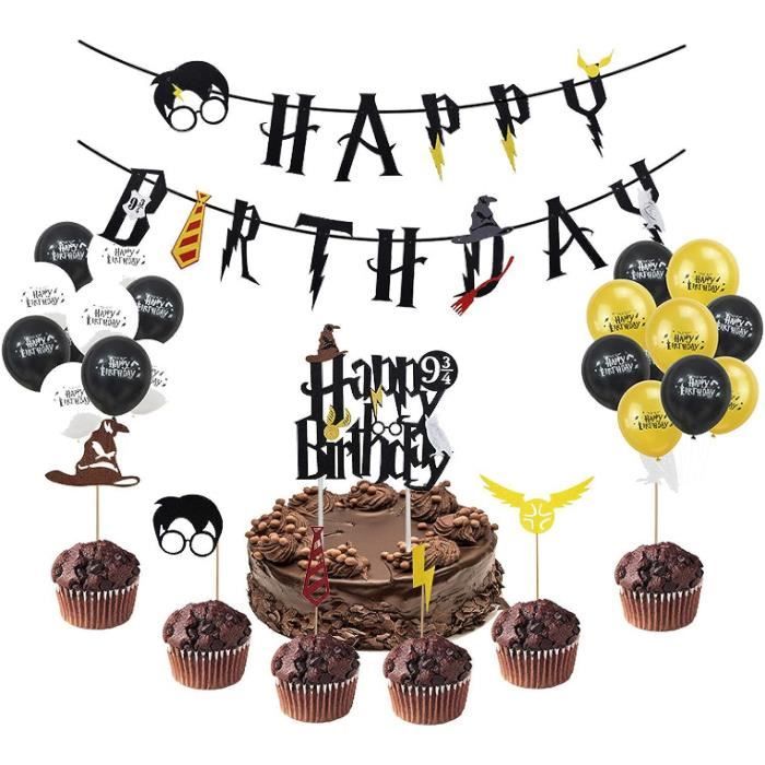 BANNIÈRE DE JOYEUX Anniversaire Guirlande Suspendue Dessin Animé Fête