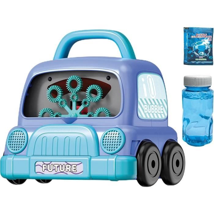 Machine à Bulles de Fumée Colorée, avec Effet de Fumée Élastique pour Fête, Machines à Bulles de Brouillard Élastiques, Conception Légère (Bleu, 1 Pce