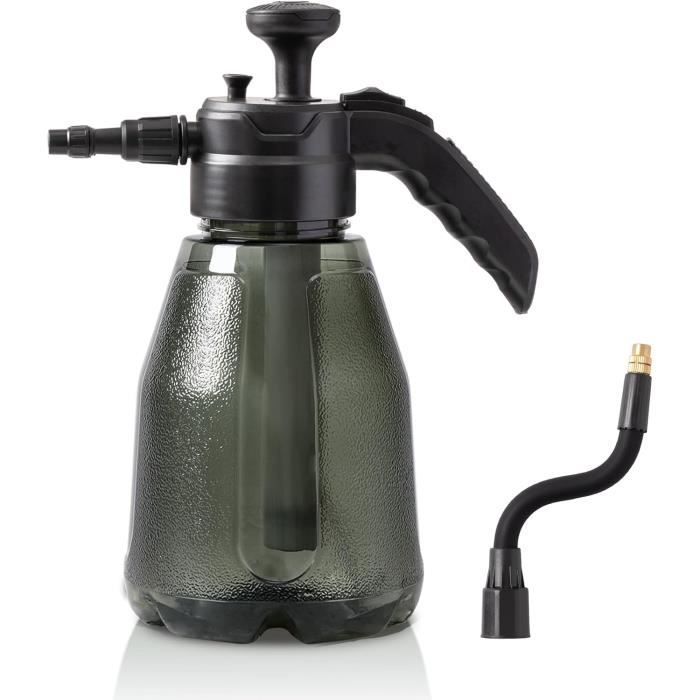 Pulvérisateur Jardin 2L CON:P - Pression Stable, Buse Laiton Réglable - Idéal Traitement Plantes