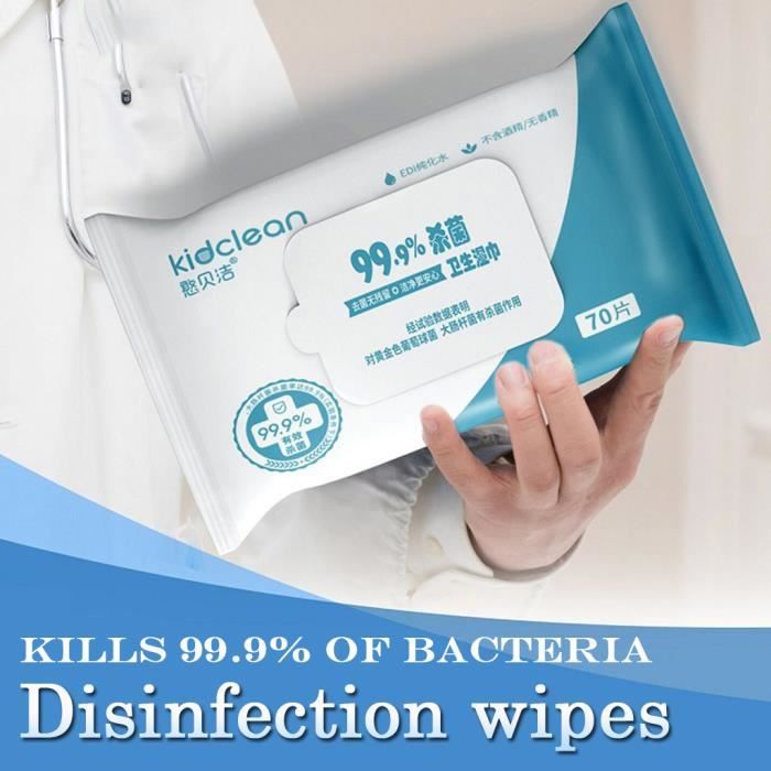 Lingettes Bebe Le Moins Cher Et Le Plus Recent Lingette Humide Antibacterienne Soins De Sante Des Mains Propres 70 Lingettes Cdiscount Pret A Porter