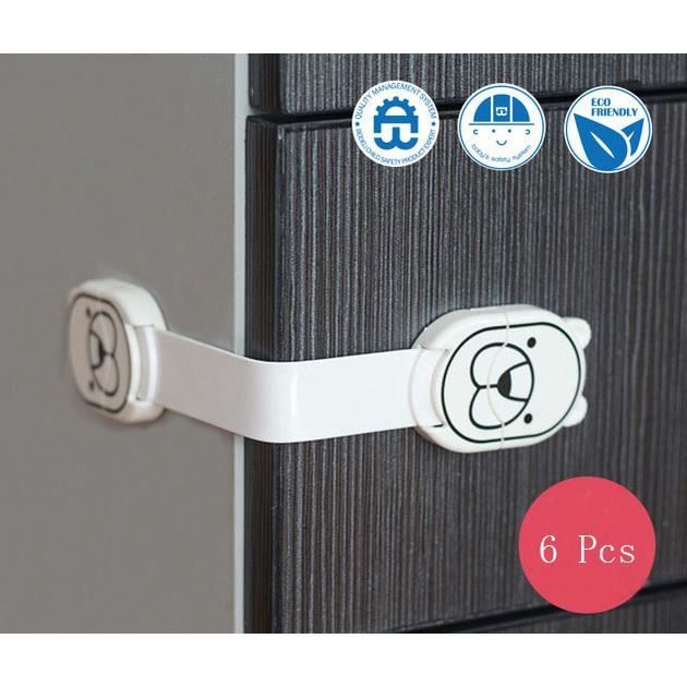 10X Baby Kids Boîte Tiroir Placard Armoire Garde-robe Porte Réfrigérateur Verrouillage de sécurité