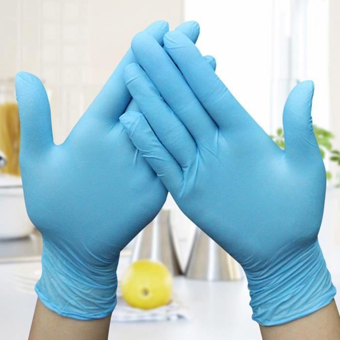 gants latex nitrile ou vinyle