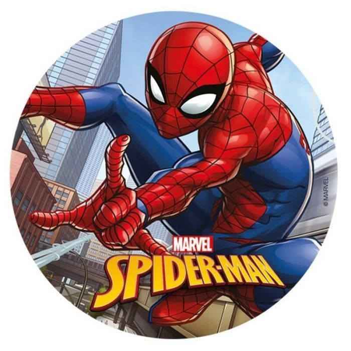 Décorations d'anniversaire de dessin animé, Spider Man, Super