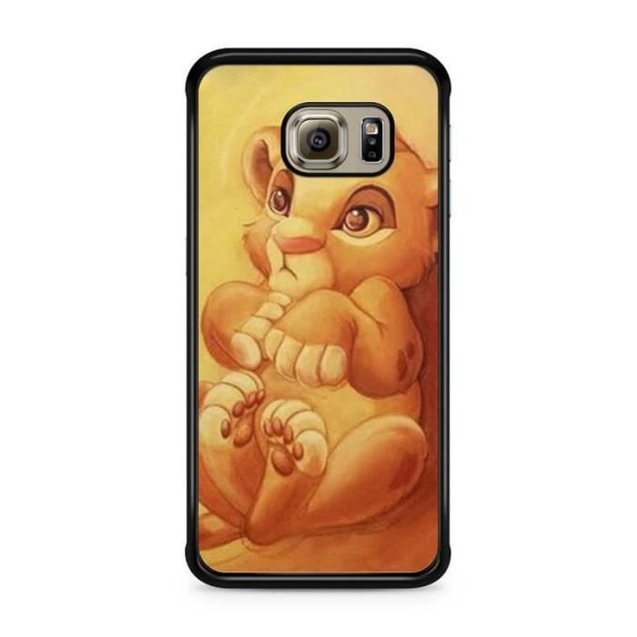 Coque Samsung Galaxy S7 EDGE Roi Lion Simba Pumba Lion King Disney ...