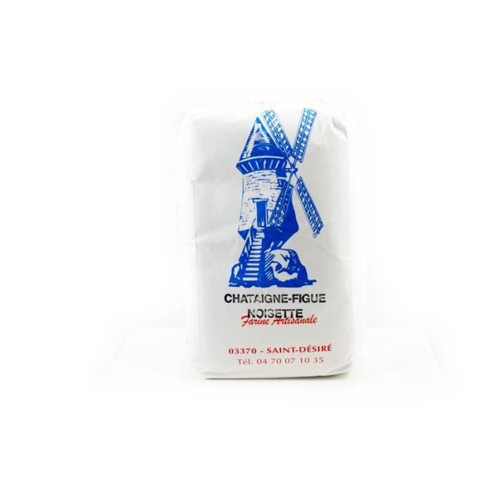 Farine De Chataigne Figue Noisette 1 Kg Achat Vente Farine Levure Farine De Chataigne Figue N Cdiscount