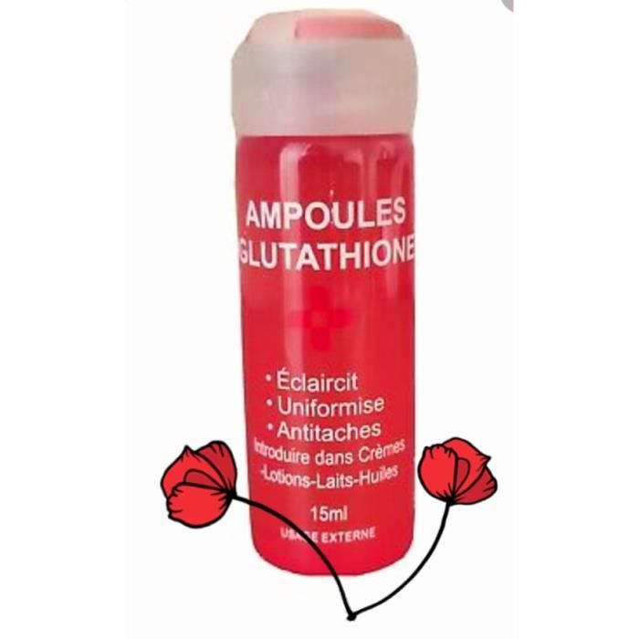Ampoule Glutathion Eclaircissant Antitaches Action Rapide 7 Jours