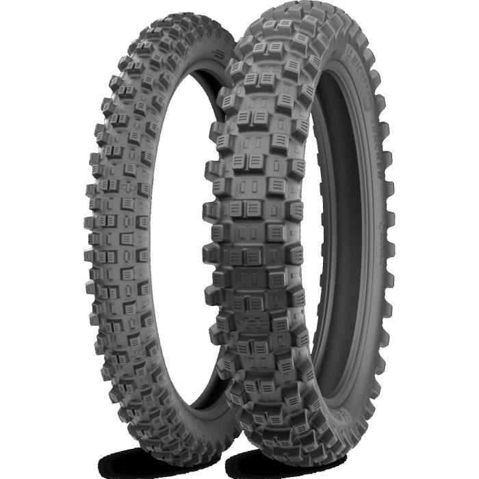 Pneu été - MICHELIN - TRACKER - Moto - 120/90-18 R - Tout-terrain homologué route