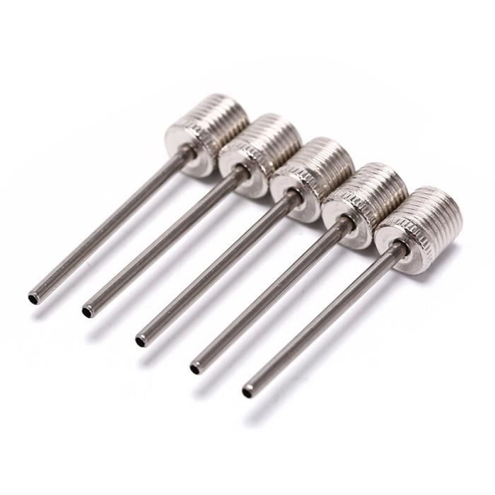 Aiguilles de gonflage pour ballon de basketBall, 5 pièces, pompe à Air gonflable [725B120