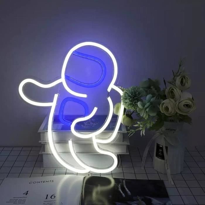 LED Néon Signe Veilleuse Pour Mur Fête Décor Chambre Chambre Bar Mariage Maison Anniversaire Art Décoration Noël Avec USB Chaîne Lumière Modulateur 5 V